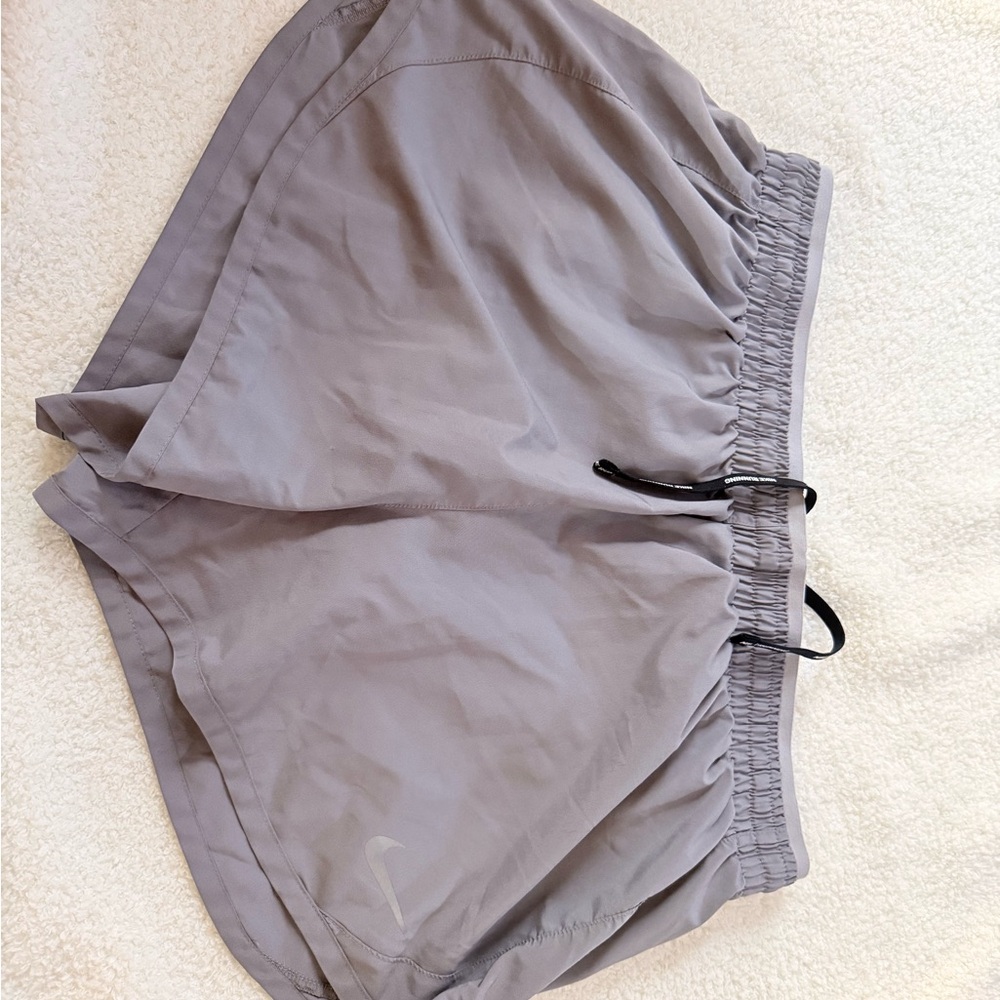 Nike Light Gray Running Shorts